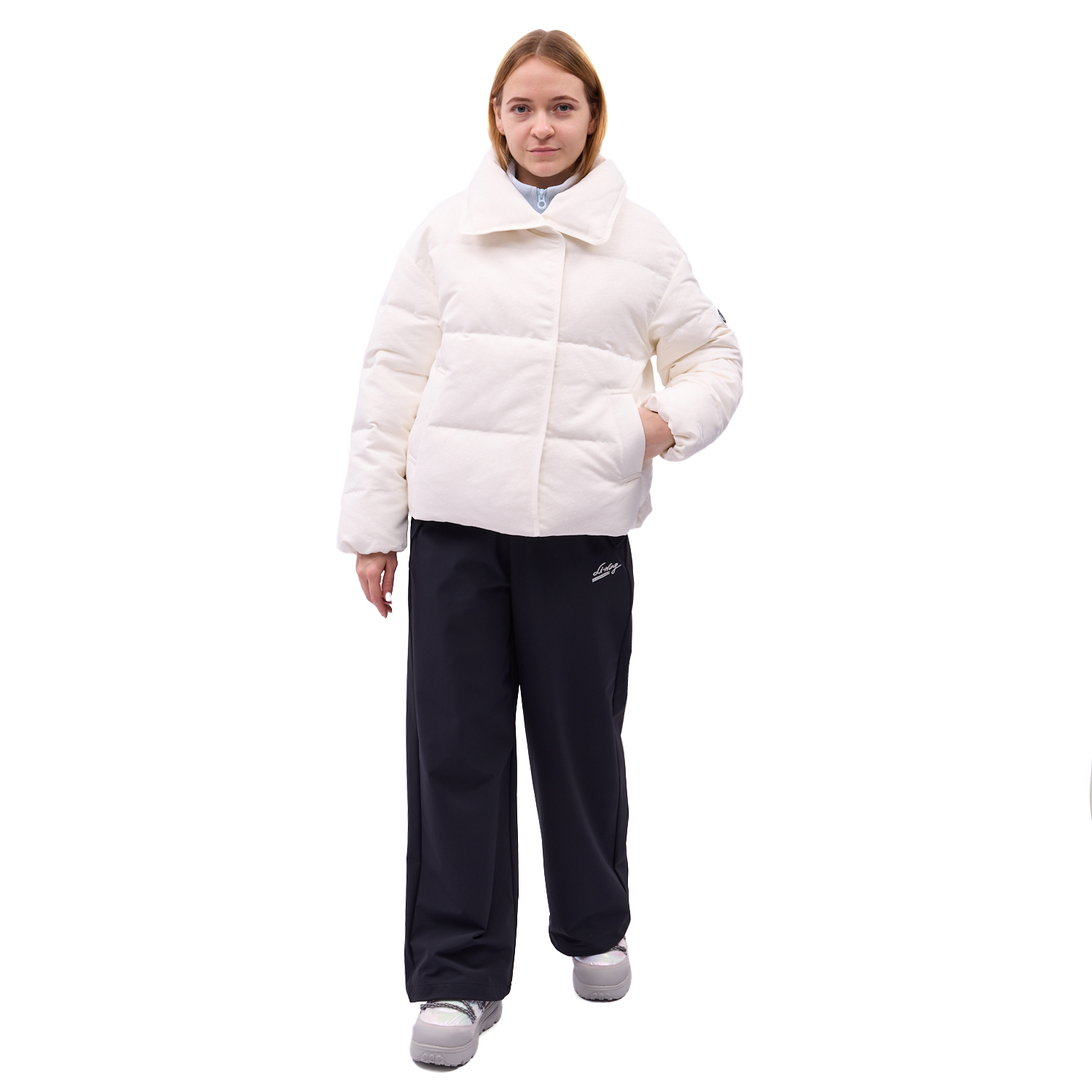 AYMV308-2 Пуховик Sports Style белый